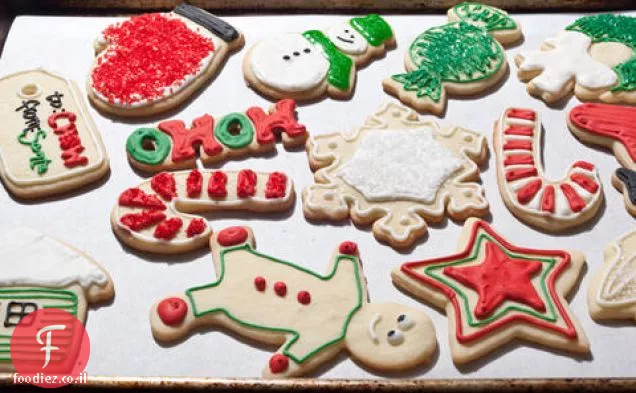 עוגיות סוכר לחג המולד