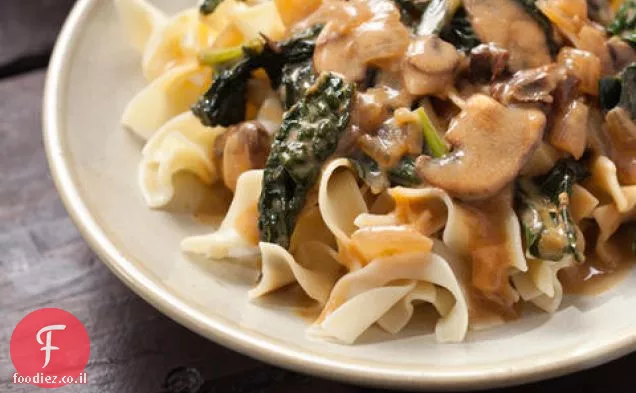 Stroganoff כרוב ופטריות