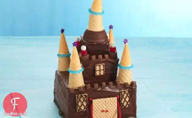 עוגת טירת נסיכת השוקולד