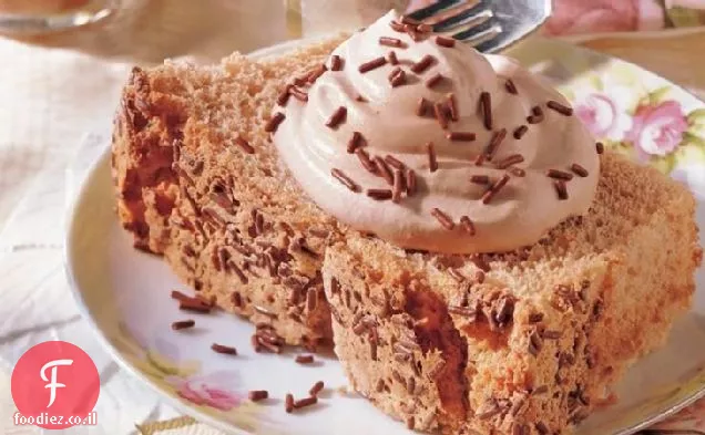 עוגת מוקה אנג'ל דלת שומן