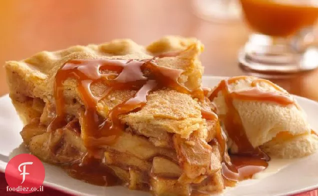 עוגת קרמל-תפוח