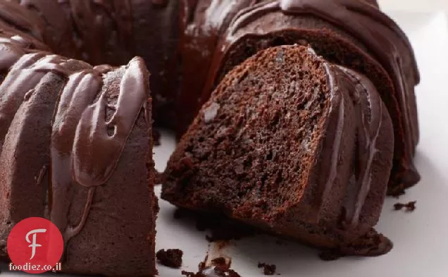עוגת שוקולד מזוגגת