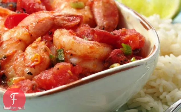 שרימפס קלוי אש Veracruz