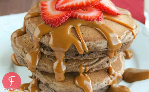 פנקייק שוקולד מקסיקני עם Dulce de Leche