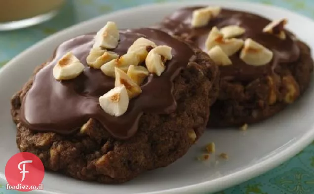 עוגיות שוקו-אגוזים לאטה