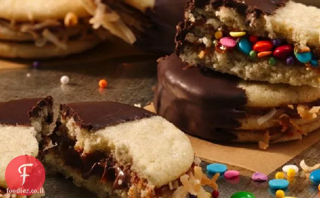 עוגיות הפתעה נסתרות Alfajores