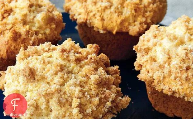 מאפינס Streusel קינמון תפוח