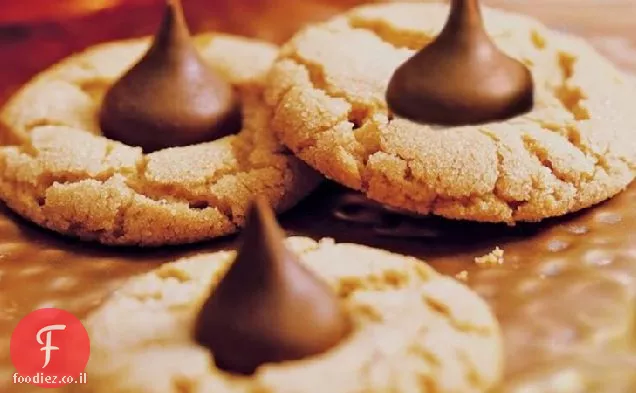 חמאת בוטנים-עוגיות שוקולד ממתקים