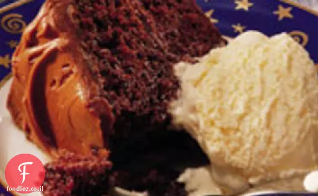 עוגת השוקולד הטובה ביותר עם ציפוי פאדג'