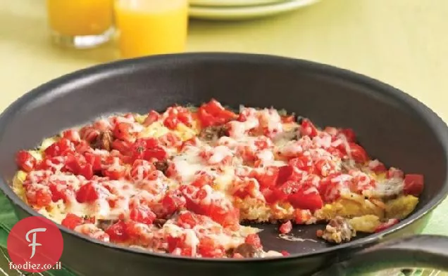 פריטטה תפוחי אדמה, ביצה ונקניק