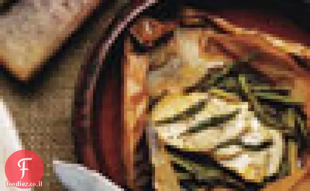 פילה דגים קלף עם אספרגוס וכתום