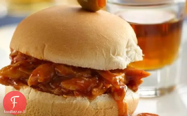 ויסקי ובירה Bbq מחווני עוף