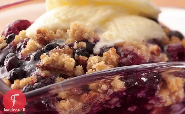 שתי ברי פריך עם ציפוי פקאן Streusel