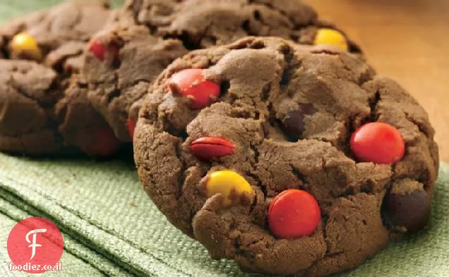 עוגיות שוקולד-חמאת בוטנים ממתקים
