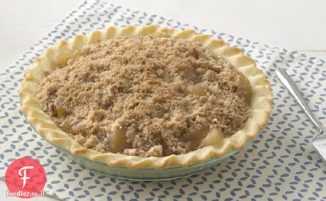 עוגת תפוחים Streusel קלה במיוחד ללא גלוטן