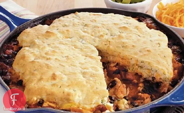 מאפה עוף חריף בנוסח Tex Mex