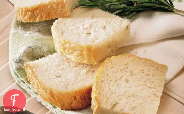 לחם מכונת תפוחי אדמה-לחם רוזמרין