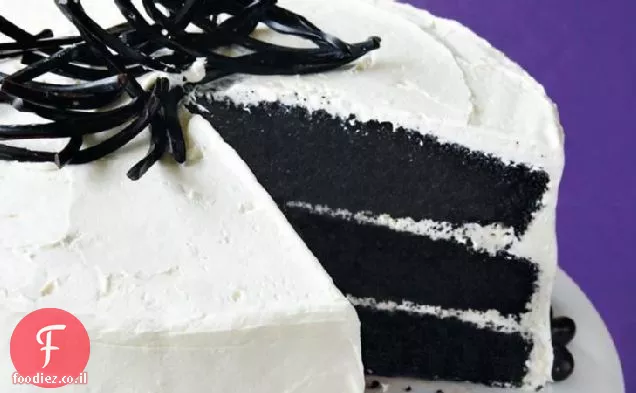 עוגת קטיפה שחורה