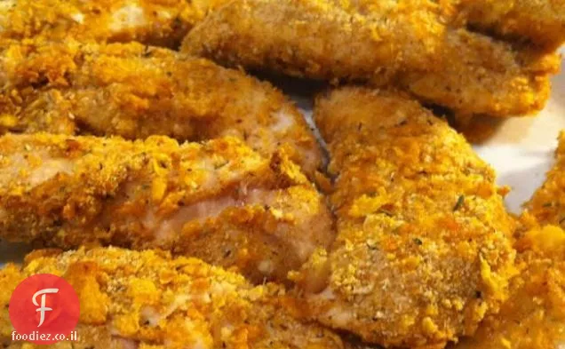 סופרבול סדרה - אצבעות עוף מטוגנות בתנור עם דבש Mustar