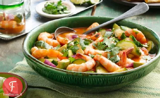 קוקטייל שרימפס מקסיקני Gazpacho