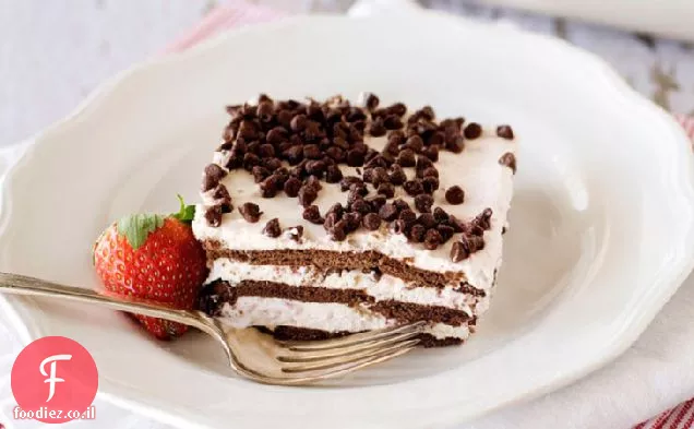 עוגת שוקולד-תות קרח