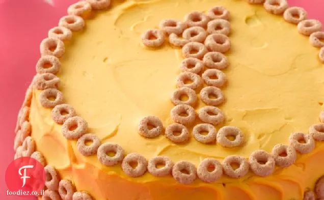 עוגת יום הולדת ראשונה לרסק