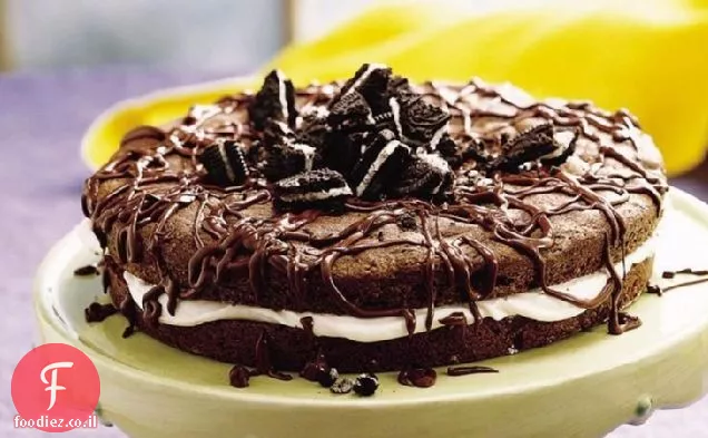 עוגת עוגיות כריך שוקולד