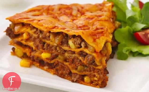 עוגת אנצ'ילדה בשר בריאות
