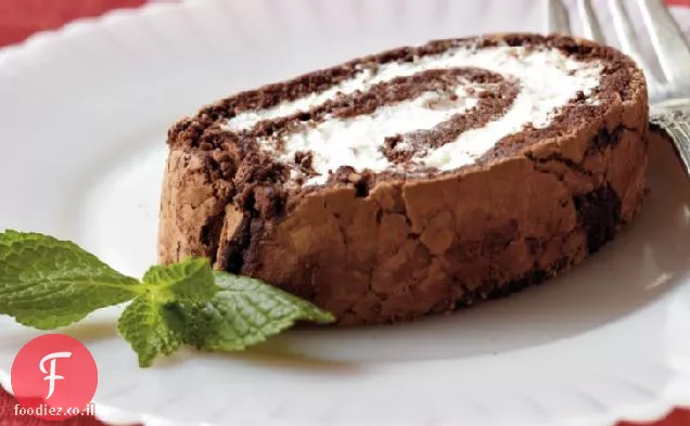 מנטה - עוגת שוקולד רול