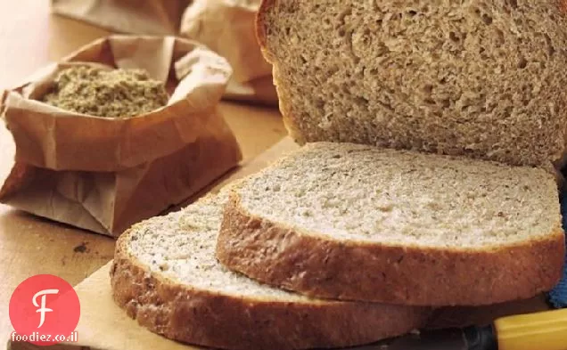 לחם חיטה ופשתן
