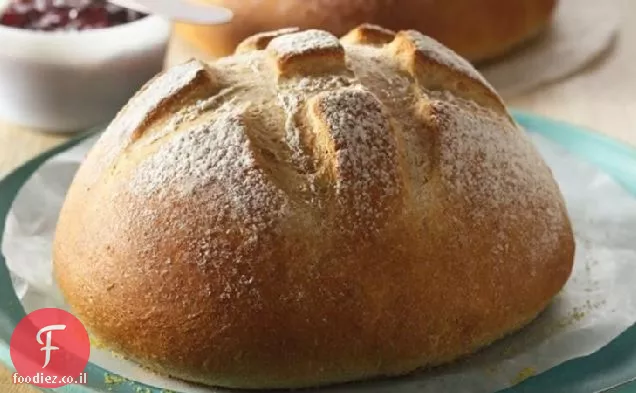 לחם חיטה קל ולא ללוש