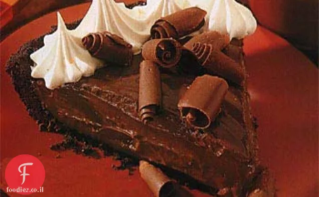 עוגת שוקולד שחור-תחתון