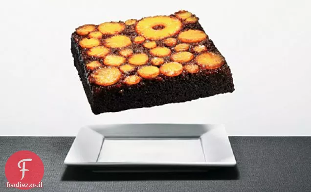 אננס הפוך עוגת דלעת Gingerbread