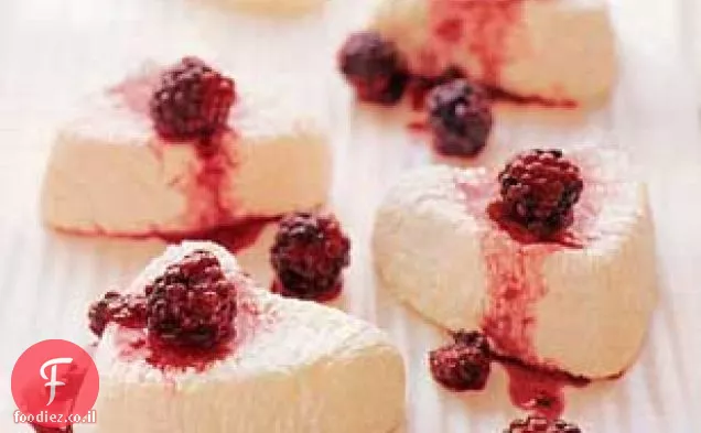 Coeurs à la Crème עם אוכמניות
