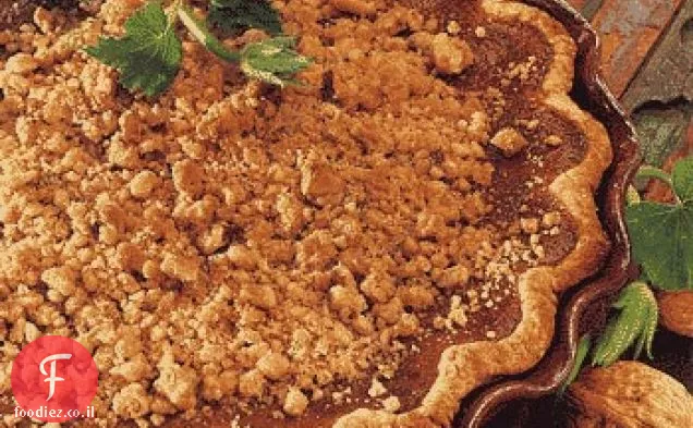 עוגת דלעת עם Streusel ג'ינג'ר