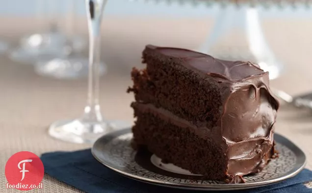 כפול עמוק - עוגת שכבות שוקולד חנוכה