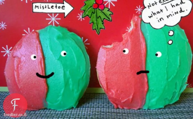 Cakespy: עוגיות חג המולד אדום וירוק