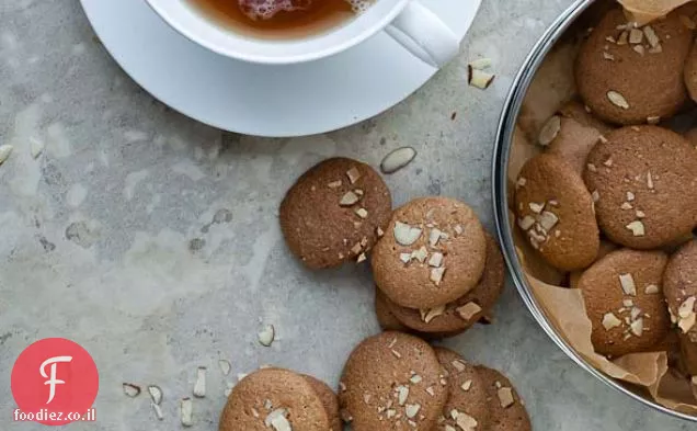 Amaretti Thins / עוגיות שקדים פריכות (ללא גלוטן, ללא תבואה, ידידותי Paleo)