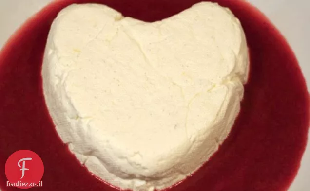 צרפתית בהבזק: Coeur אהבה מתוק a La Creme עם רוטב תות