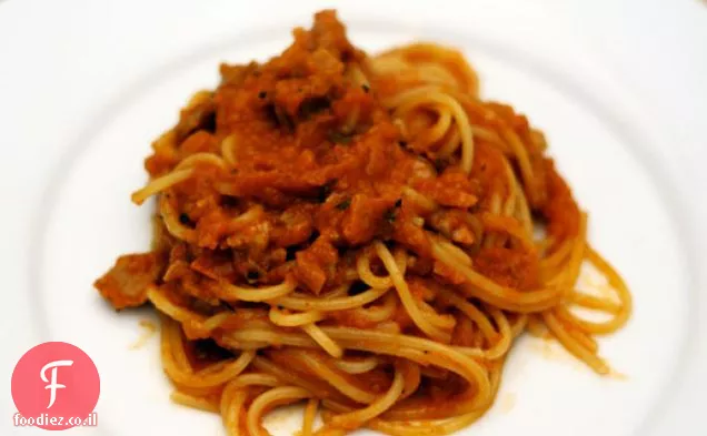 ארוחת ערב: ספגטי ברביקיו