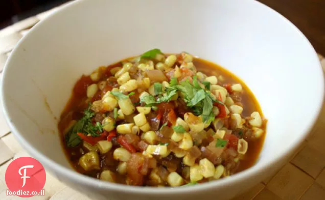 Angrezi Bhutta (תירס ועגבניות קארי)