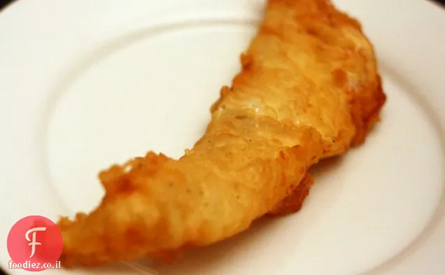 ארוחת ערב: דגים מטוגנים בבירה (קריספי)