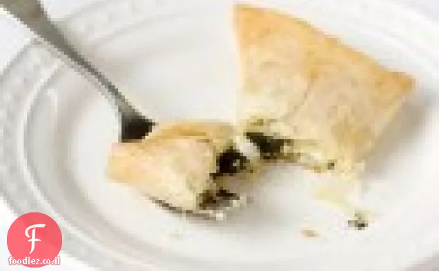 Spanakopita עם מנגולד שוויצרי וריקוטה תוצרת בית