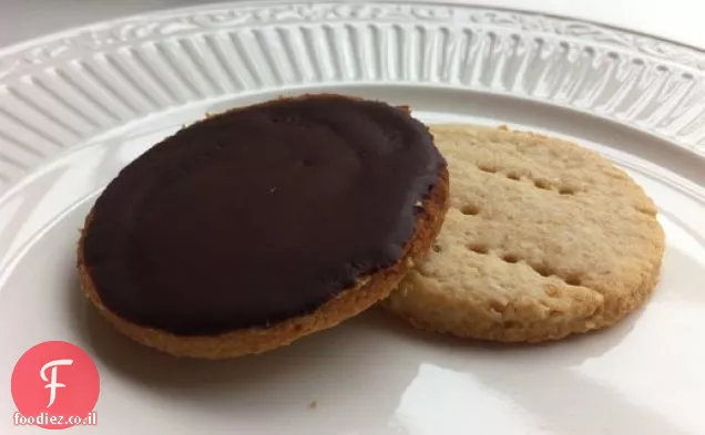 עוגיות עיכול מצופות שוקולד