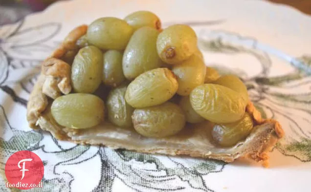 טארט רוזמרין ענבים ירוק קלוי