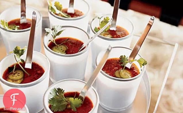 Gazpacho ירקות בגריל