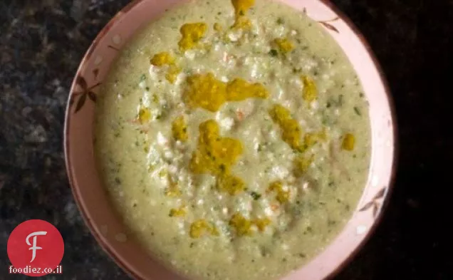 ספרדית צונן לבן Gazpacho מ ' קמח, מדי
