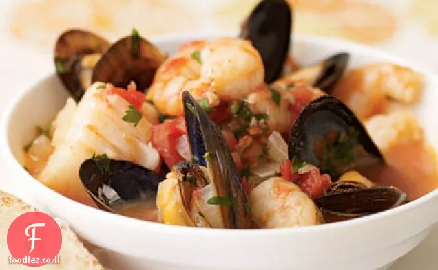 תבשיל פירות ים בסגנון Cioppino