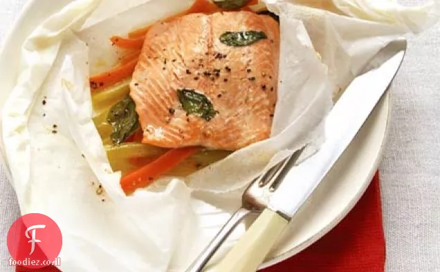 פורל en papillote
