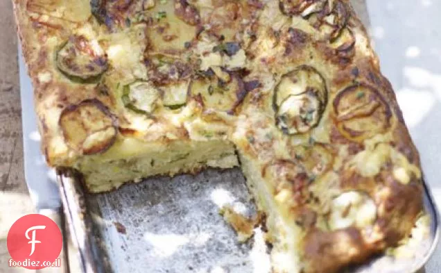 Courgette, תפוחי אדמה & לחם צ'דר